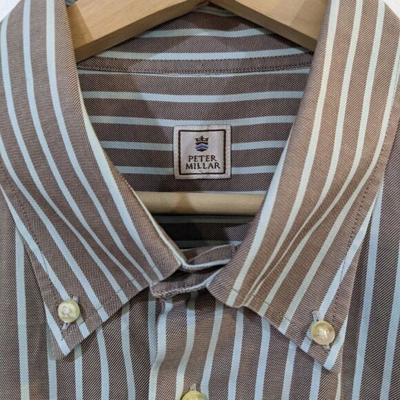 PETER Millar | Striped Sport Shirt - Picture 4 of 10